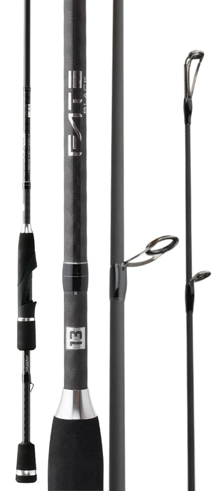 13 FISHING FATE BLACK FTBSF60L2 SPIN ROD 1 13 FISHING FATE BLACK FTBSF60L2 SPIN ROD