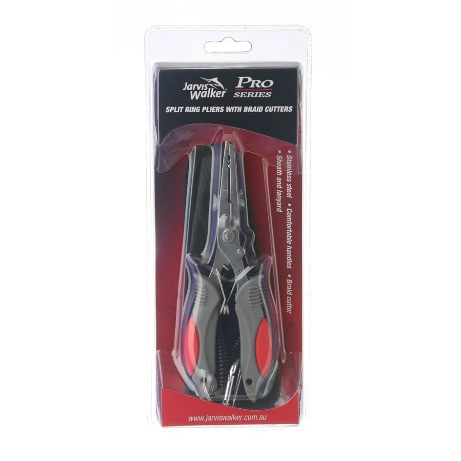 JARVIS WALKER PRO SERIES SPLIT RING PLIERS WITH BRAID CUTTER 1 JARVIS WALKER PRO SERIES SPLIT RING PLIERS WITH BRAID CUTTER