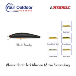 Atomic Hardz Jerk Minnow 65 Suspending
