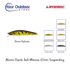 Sports Fishing -Sports Fishing Atomic hardz jerk minnow 65 hero GG