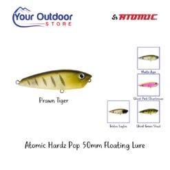 Atomic Hardz Pop 50 Floating Lure -Sports Fishing Atomic hardz pop 50 hero PRT