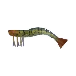 Zerek Live Shrimp Unrigged Soft Plastic Lure Value Pack 3.5 Inch