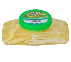 Berkley Gulp Alive Bulk Value Tub Nemesis Prawn Curl Tail 4 Inch Soft Plastic Lure