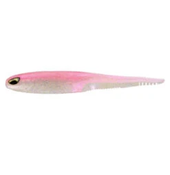 Chasebaits Dagger Flick Bait Soft Plastic Lure - 4 Inch -Sports Fishing Chasebaits Dagger Flick Bait Soft Plastic Lure Pink Pearl