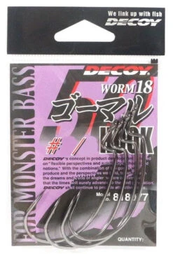 Decoy W18 Extra Heavy Weedless Worm Hook