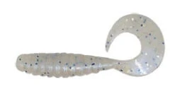 Entice Bungee Baits Grubby 3.5 Inch Soft Plastic Lure - Mega Clearance -Sports Fishing Entice Bungee Baits Gruby Soft Plastic Blue Glimmer