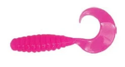 Entice Bungee Baits Grubby 3.5 Inch Soft Plastic Lure - Mega Clearance -Sports Fishing Entice Bungee Baits Gruby Soft Plastic Pink Glow