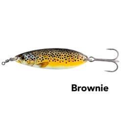 Black Magic Enticer Spoon Lure -Sports Fishing Enticer Brownie 12g WEB 2020