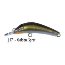 Stump Jumper Finesse 3.5 Fishing Lure -Sports Fishing J17 Gold Sprat