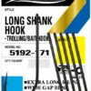 Owner Longshank Skirted Trolling Lure Hook