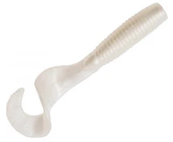 Zman Grubz 3.5 Inch Soft Plastic Fishing Lure -Sports Fishing Pearl GrubZ35