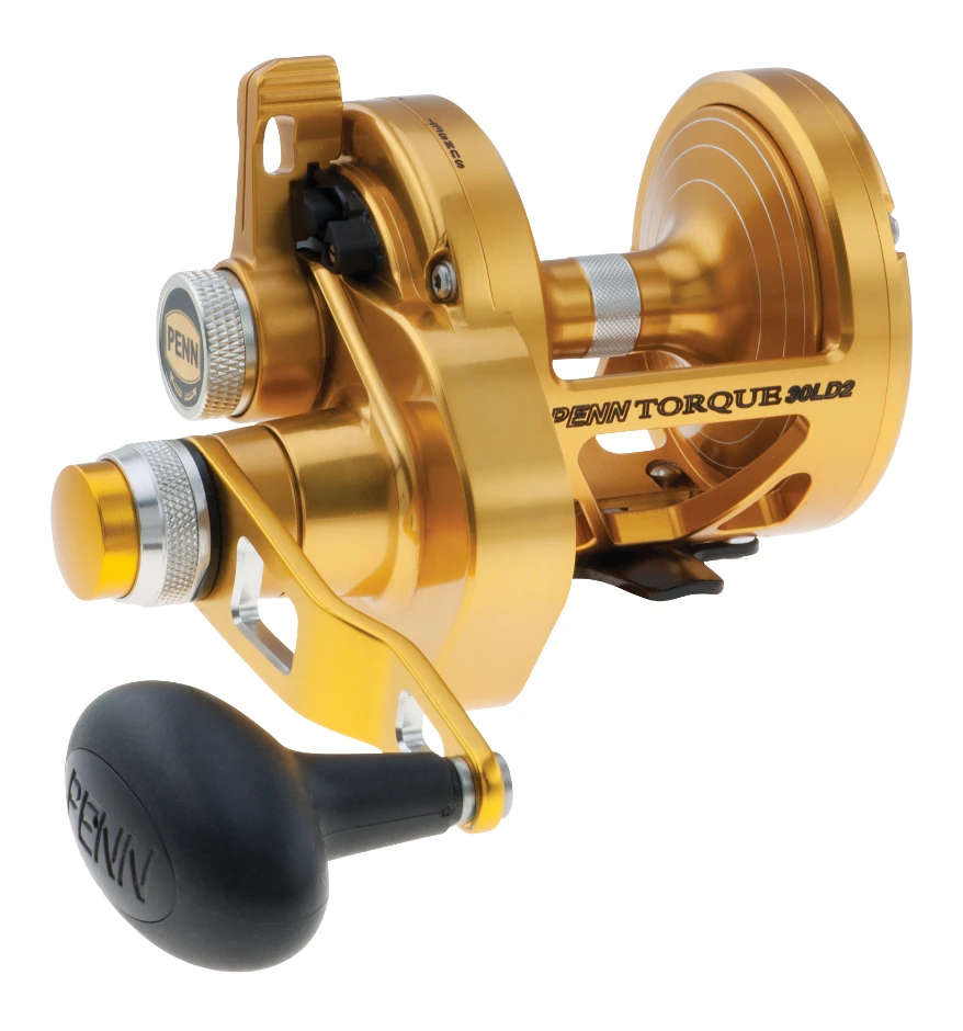 Penn Torque Gold Lever Drag 2 Speed Overhead Reel - Image 4