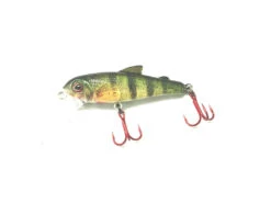 Bullet Lures Five - 0 Minnow 5cm -Sports Fishing Red Fin