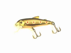 Bullet Lures Five - 0 Minnow 5cm -Sports Fishing Spawning Brown Trout