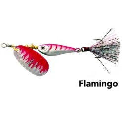 Black Magic Spinmax Spin Lure -Sports Fishing Spinmax Flamingo WEB July2020 e1602453836674