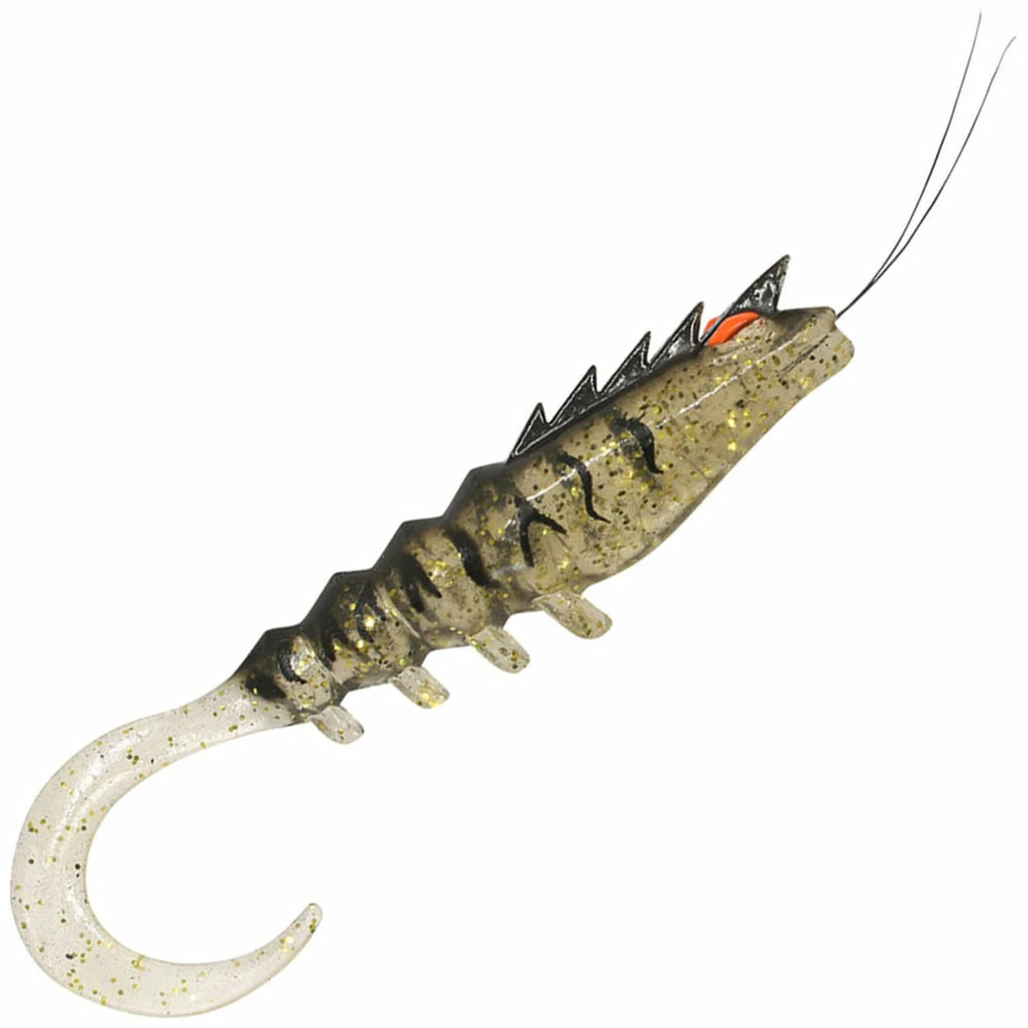 Squidgies Original Wriggler Tail Prawn Soft Plastic Lure 1 Squidgies Original Wriggler Tail Prawn Soft Plastic Lure
