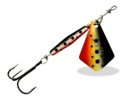 Tasmanian Devil Blade 5.4g UV -Sports Fishing TASS BLADE Spotted Dog