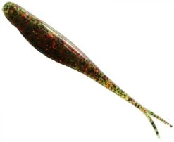 Zman Streakz 3.75 Inch Soft Plastic Lure -Sports Fishing Watermelon Red Zman Streakz