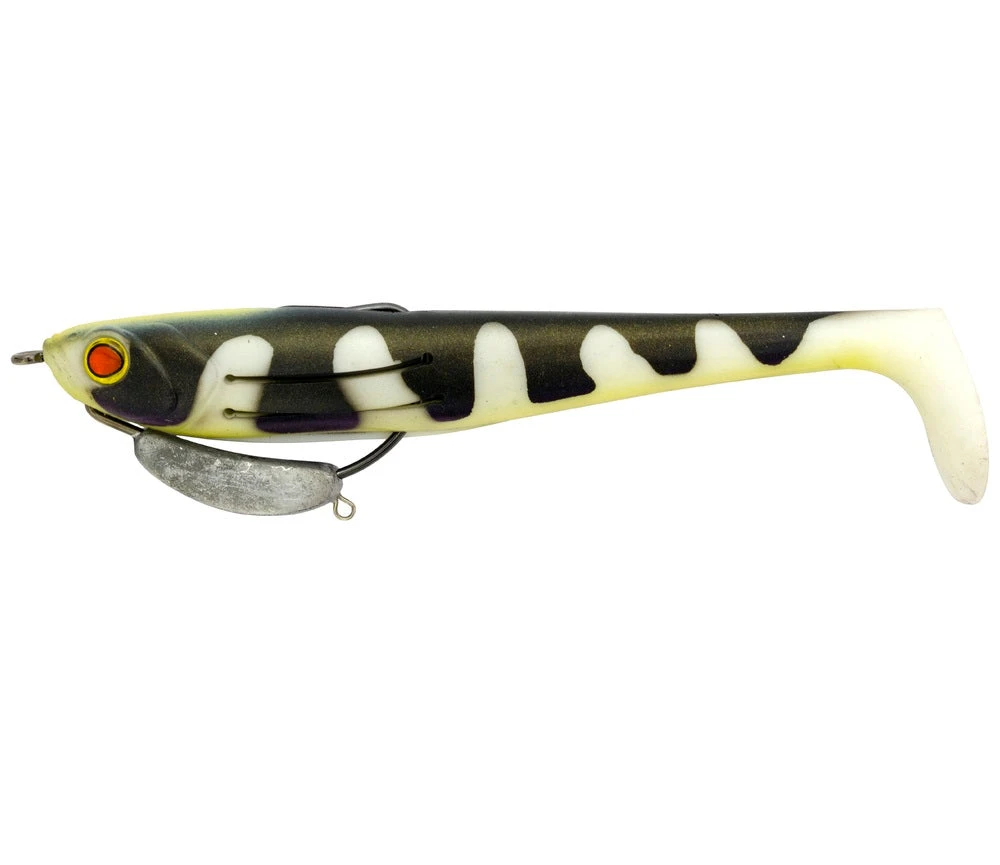 Zerek Flat Shad PRO 7 Inch Weedless Rigged Soft Plastic Lure - Image 7