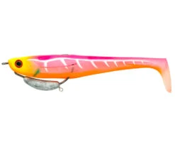 Zerek Flat Shad PRO 3.5 Inch Weedless Rigged Soft Plastic Lure -Sports Fishing Zerek Flat Shad Pro Weedless Rigged Soft Plastic FAB