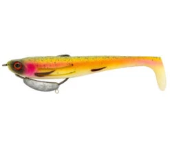 Zerek Flat Shad PRO 3.5 Inch Weedless Rigged Soft Plastic Lure -Sports Fishing Zerek Flat Shad Pro Weedless Rigged Soft Plastic RT