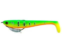 Zerek Flat Shad PRO 3.5 Inch Weedless Rigged Soft Plastic Lure -Sports Fishing Zerek Flat Shad Pro Weedless Rigged Soft Plastic T