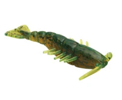 Zman Prawnz Soft Plastic Lure 2.5 Inch -Sports Fishing ZmanPrawnzSoftPlastic DirtyOil