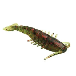 Zman Prawnz Soft Plastic Lure 2.5 Inch -Sports Fishing ZmanPrawnzSoftPlastic WatermelonRed
