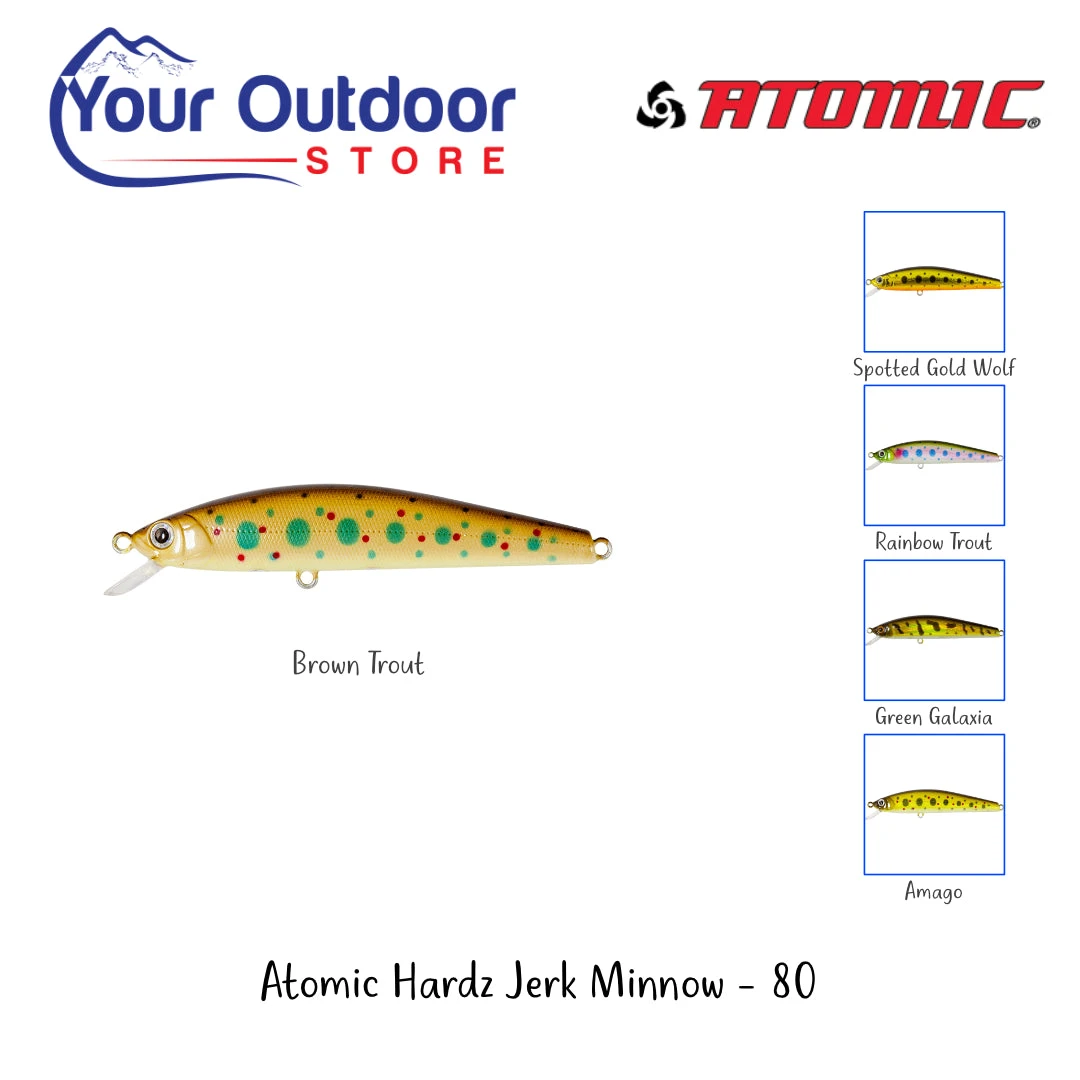 Atomic Hardz Jerk Minnow 80 Suspending 2 Atomic Hardz Jerk Minnow 80 Suspending - Image 2