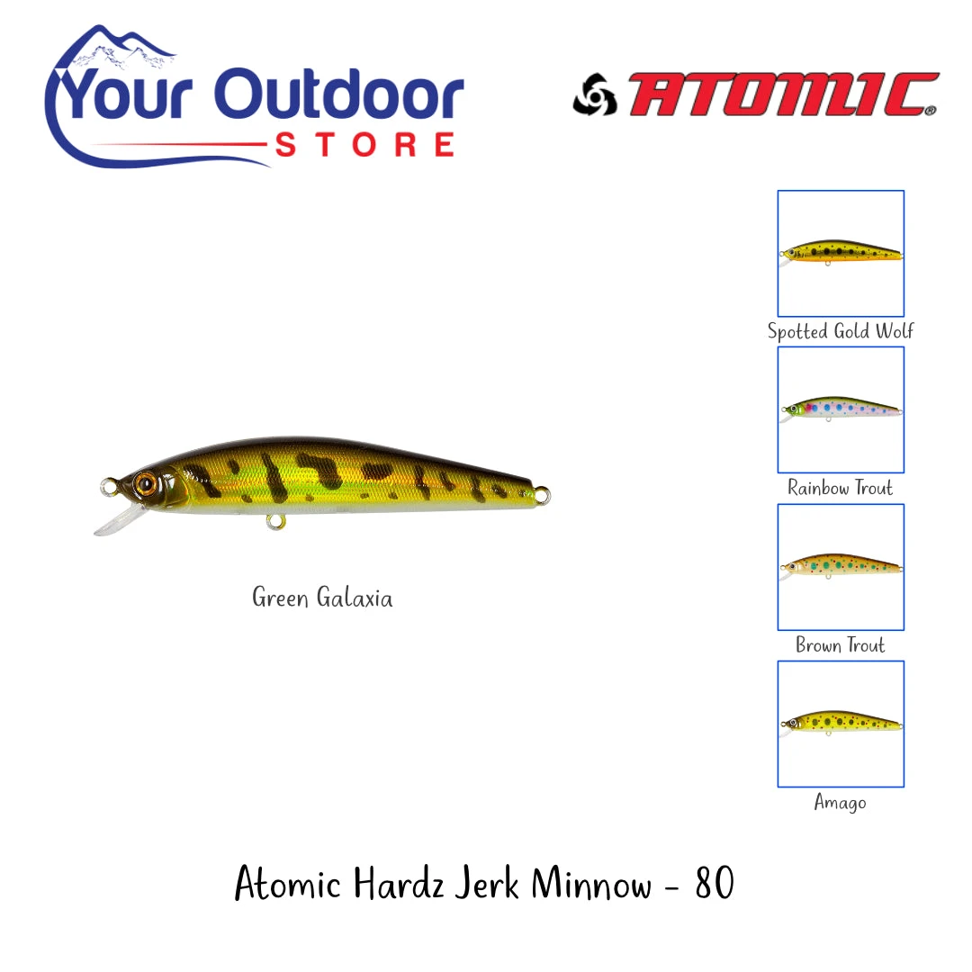 Atomic Hardz Jerk Minnow 80 Suspending 3 Atomic Hardz Jerk Minnow 80 Suspending - Image 3