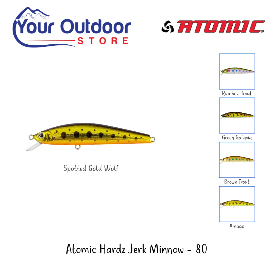 Atomic Hardz Jerk Minnow 80 Suspending 5 Atomic Hardz Jerk Minnow 80 Suspending - Image 5