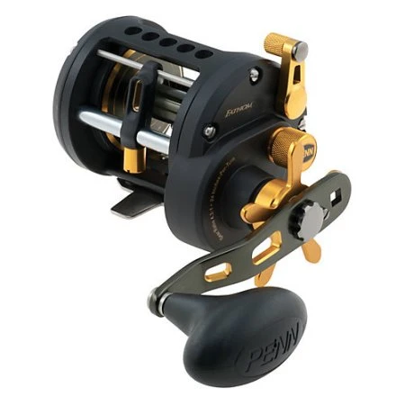 Penn Fathom Level Wind Left Handed Overhead Reel - 25LWLH 1 Penn Fathom Level Wind Left Handed Overhead Reel - 25LWLH