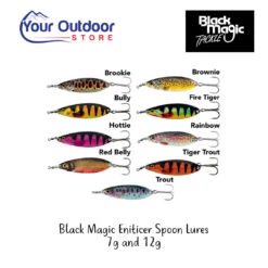 Black Magic Enticer Spoon Lure