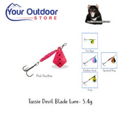 Tasmanian Devil Blade 5.4g UV -Sports Fishing blade lure 5.4g hero Pink Panther