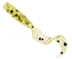 Zman Grubz 2 Inch Soft Plastic Fishing Lure 24 Zman Grubz 2 Inch Soft Plastic Fishing Lure -Sports Fishing chartreuse sparkle grubz 1