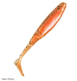 Zman 5 Inch Scented Paddlerz Soft Plastic Lure -Sports Fishing new penny paddlerz 1