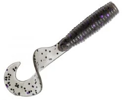 Zman Grubz 3.5 Inch Soft Plastic Fishing Lure -Sports Fishing smokepurple grubz35 1