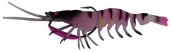 Chasebaits Flick Prawn 95mm Soft Plastic Lure -Sports Fishing sp 65 95 col 03 pink devil