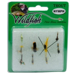 Wildfish Trout Fly Pack -Sports Fishing wildfish fly fishing pack trout nymph 70167.1563503778